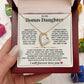 Jewelry To My Bonus Daughter - Necklace Gift Set - SS312