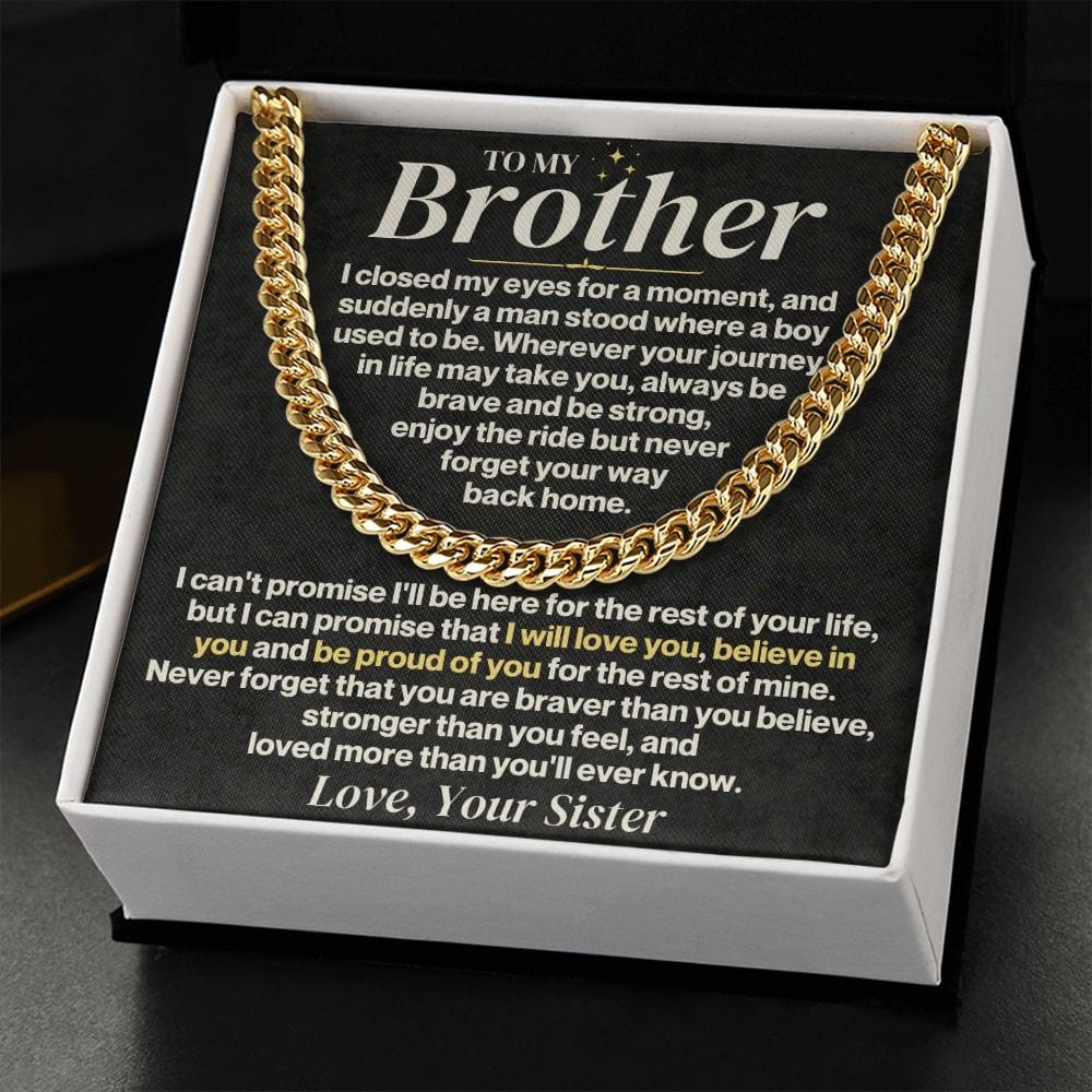 Jewelry To My Brother - Rest Of Mine - Gift Set - SS330