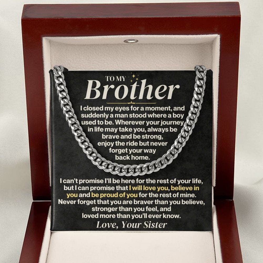 Jewelry To My Brother - Rest Of Mine - Gift Set - SS335