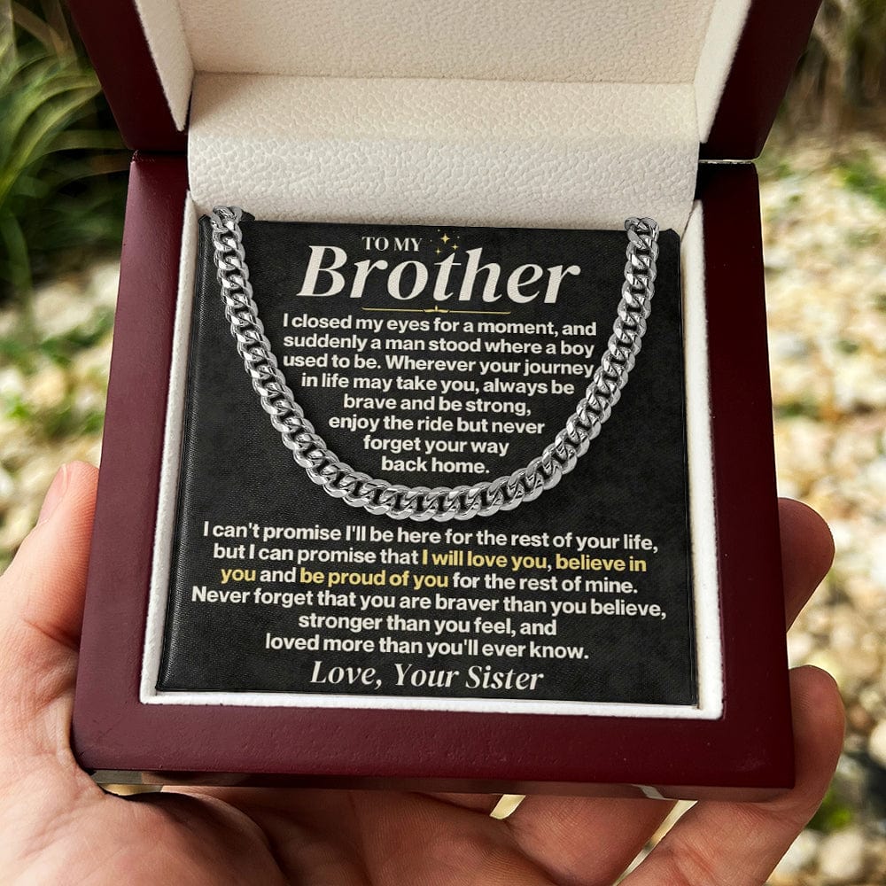 Jewelry To My Brother - Rest Of Mine - Gift Set - SS335