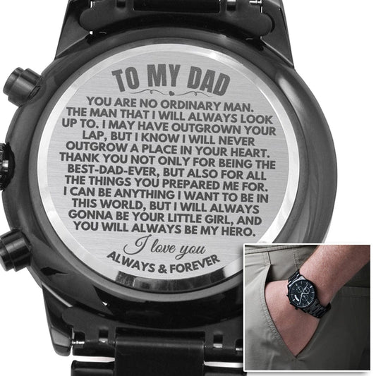 Jewelry To My Dad - Engraved Premium Watch - SS199
