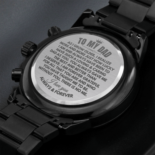 Jewelry To My Dad - Engraved Premium Watch - SS218