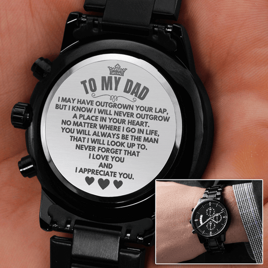 Jewelry To My Dad - The Man - Engraved Premium Watch - SS244