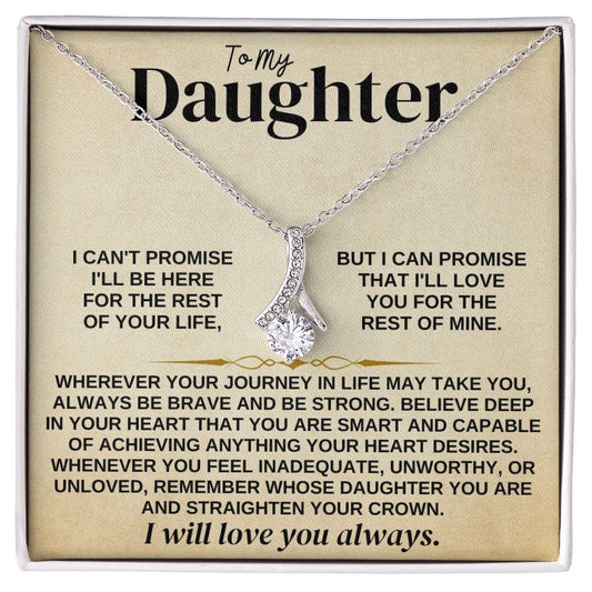 Jewelry To My Daughter | I Will Love You Always | Gift Set - SS303