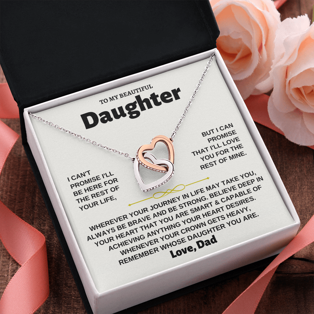 Jewelry To My Daughter - Love Dad - Beautiful Gift Set - SS117-D