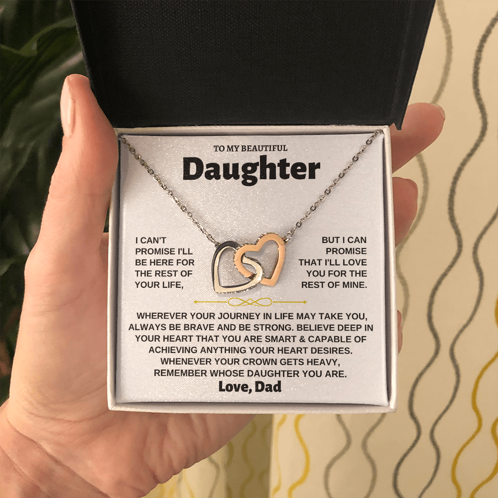 Jewelry To My Daughter - Love Dad - Beautiful Gift Set - SS117-D