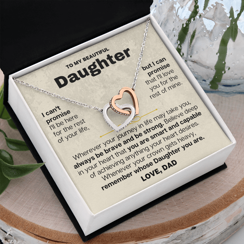 Jewelry To My Daughter - Love Dad - Beautiful Gift Set - SS117-DV2
