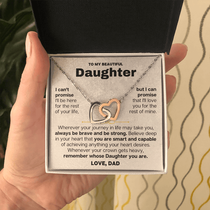 Jewelry To My Daughter - Love Dad - Beautiful Gift Set - SS117-DV2
