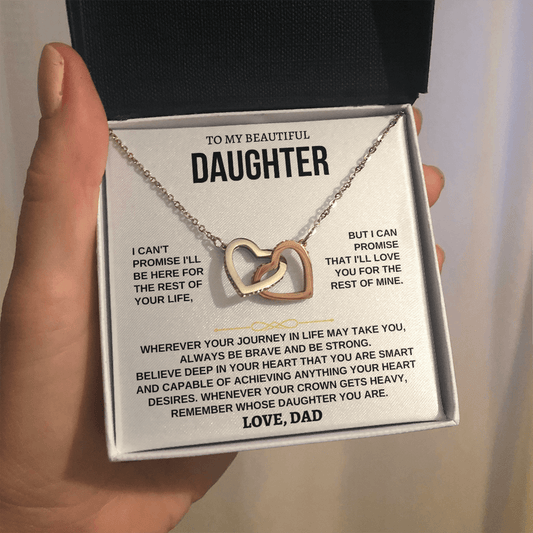 Jewelry To My Daughter - Love Dad - Beautiful Gift Set - SS117DV3