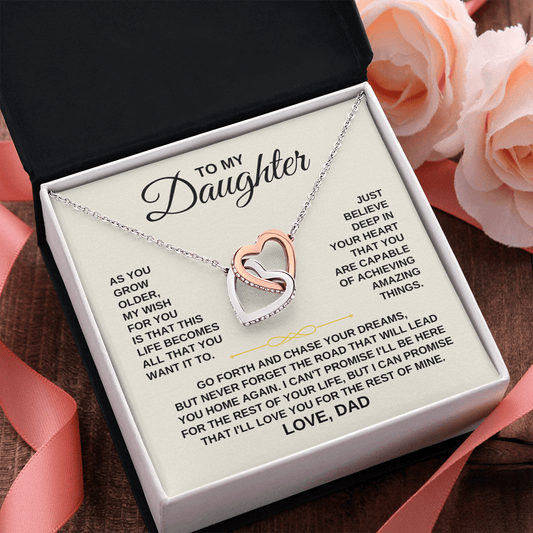 Jewelry To My Daughter - Love Dad - Beautiful Gift Set - SS202