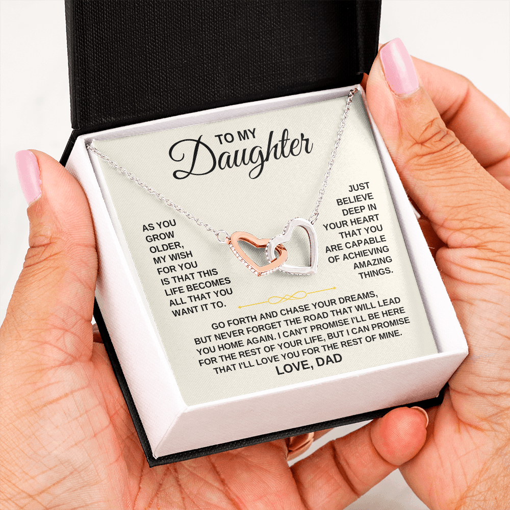 Jewelry To My Daughter - Love Dad - Beautiful Gift Set - SS202