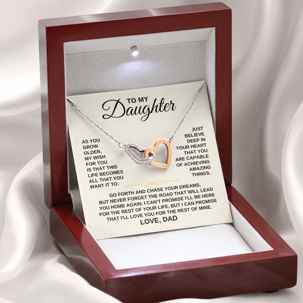 Jewelry To My Daughter - Love Dad - Beautiful Gift Set - SS202