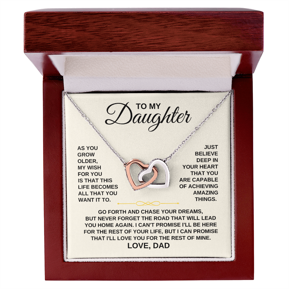 Jewelry To My Daughter - Love Dad - Beautiful Gift Set - SS202