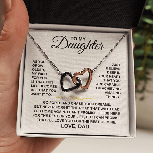 Jewelry To My Daughter - Love Dad - Beautiful Gift Set - SS202