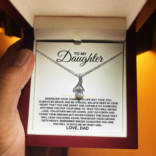 Jewelry To My Daughter - Love Dad - Beautiful Gift Set - SS204