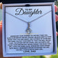 Jewelry To My Daughter - Love Dad - Beautiful Gift Set - SS204