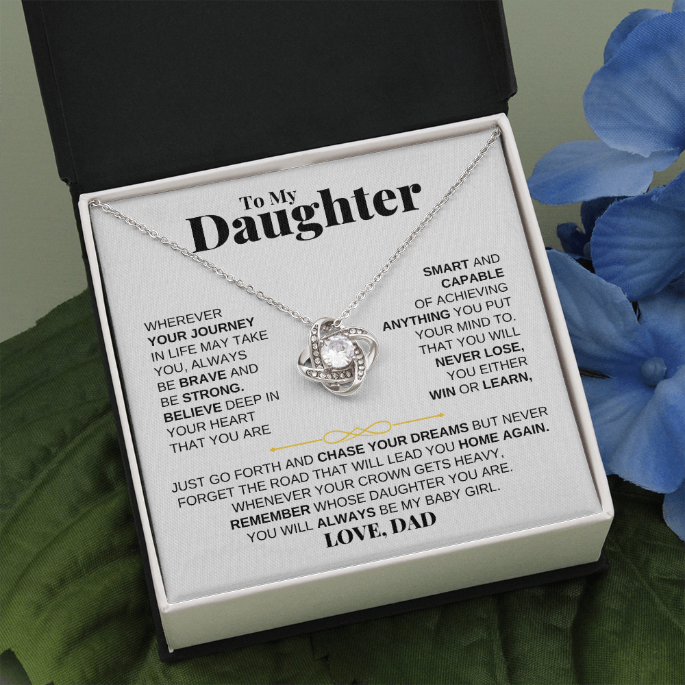 Jewelry To My Daughter - Love Dad - Beautiful Gift Set - SS204V2