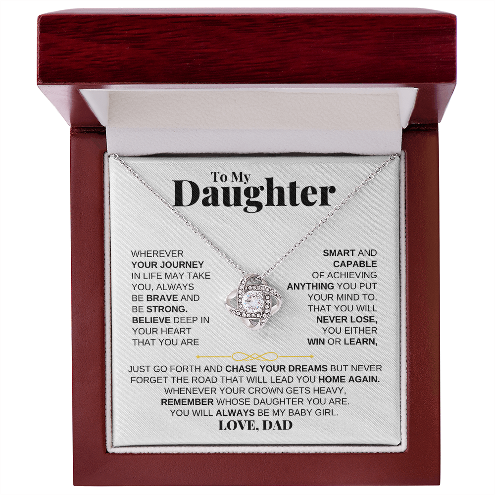 Jewelry To My Daughter - Love Dad - Beautiful Gift Set - SS204V2
