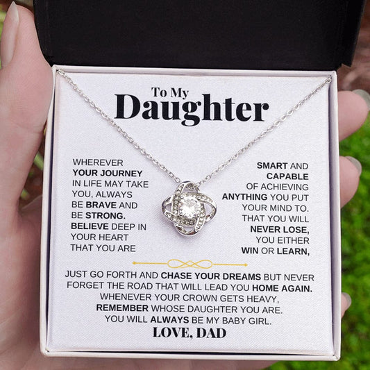 Jewelry To My Daughter - Love Dad - Beautiful Gift Set - SS204V2