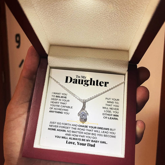 Jewelry To My Daughter - Love Dad - Beautiful Gift Set - SS205
