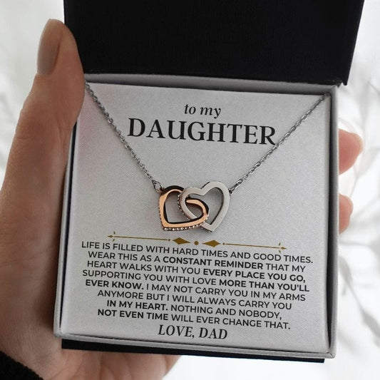 Jewelry To My Daughter | Love Dad | Beautiful Gift Set - SS417D