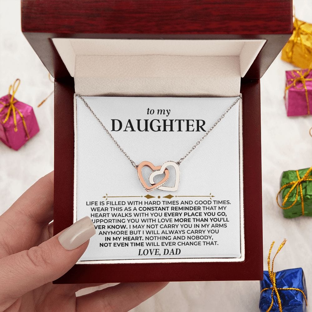 Jewelry To My Daughter | Love Dad | Beautiful Gift Set - SS417D