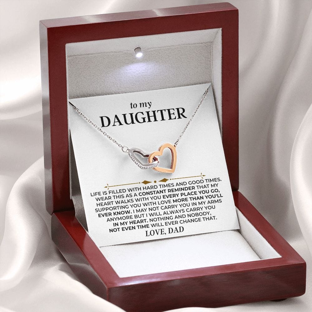 Jewelry To My Daughter | Love Dad | Beautiful Gift Set - SS417D