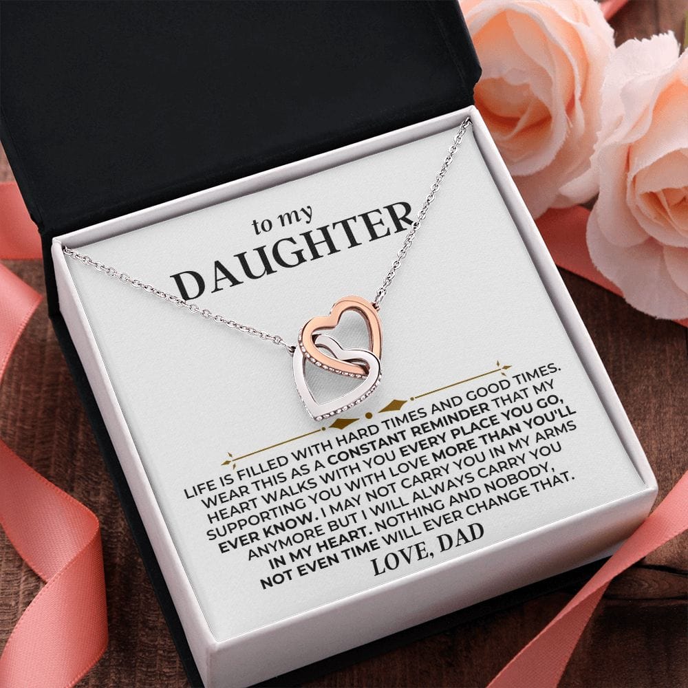 Jewelry To My Daughter | Love Dad | Beautiful Gift Set - SS417D