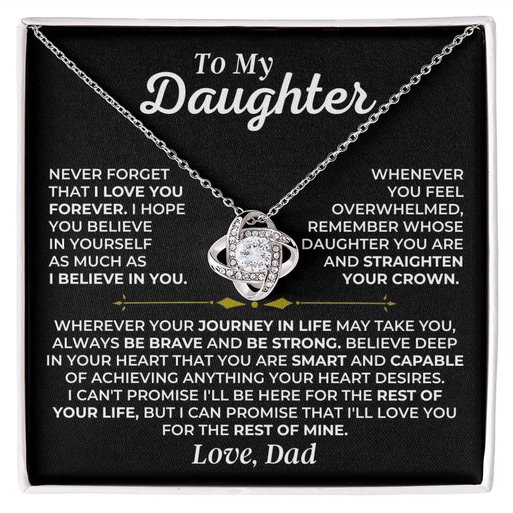 Jewelry To My Daughter - Love Dad - Beautiful Gift Set - SS461D