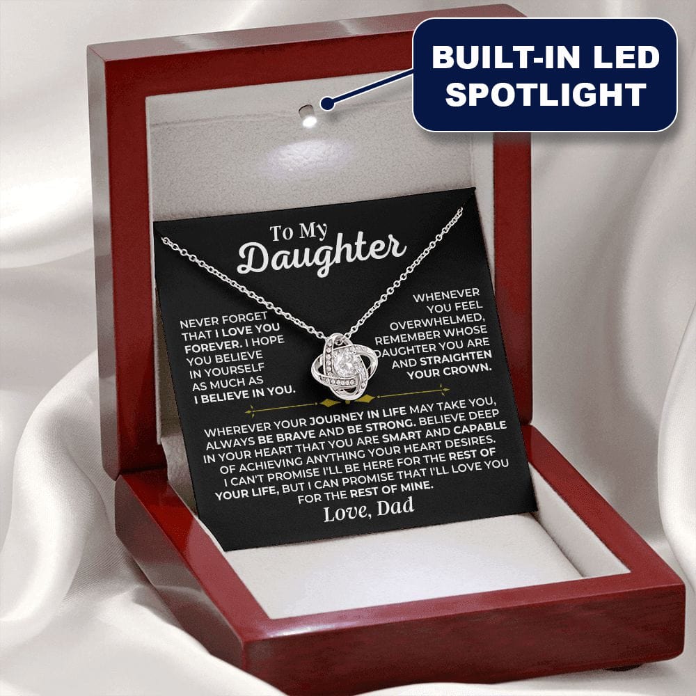 Jewelry To My Daughter - Love Dad - Beautiful Gift Set - SS461D