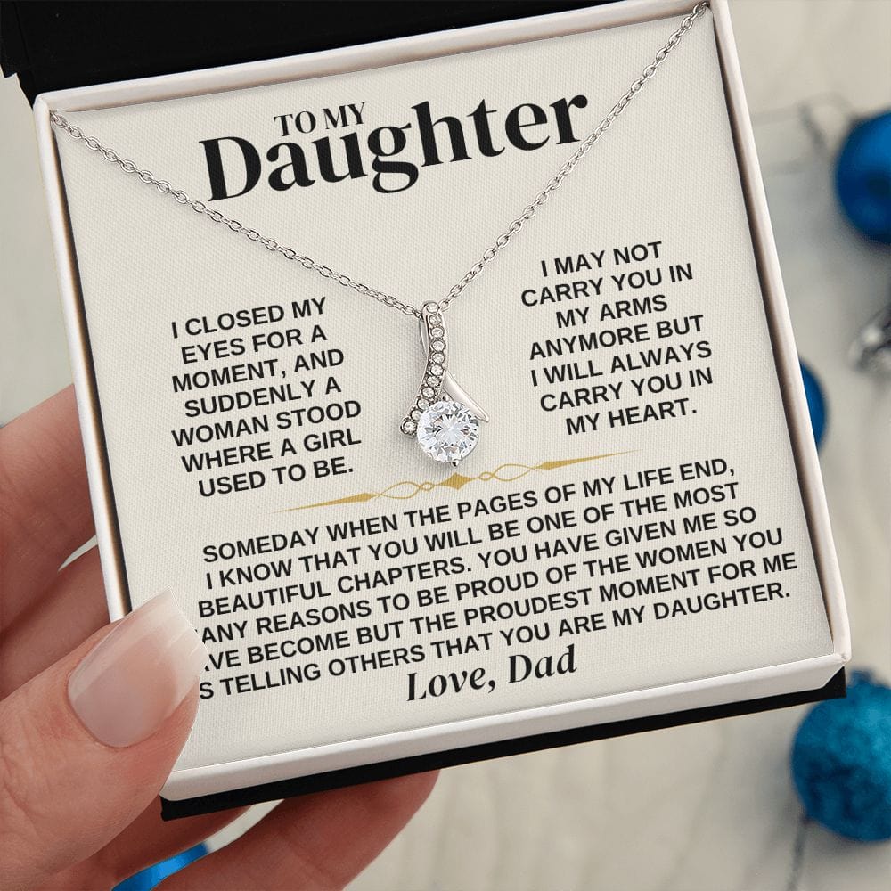 Jewelry To My Daughter - Love Dad - Gift Set - SS292