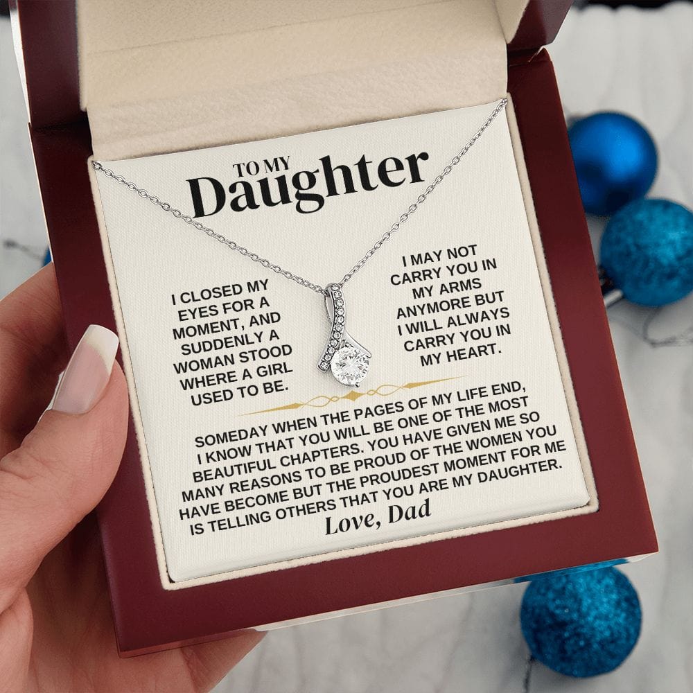Jewelry To My Daughter - Love Dad - Gift Set - SS292