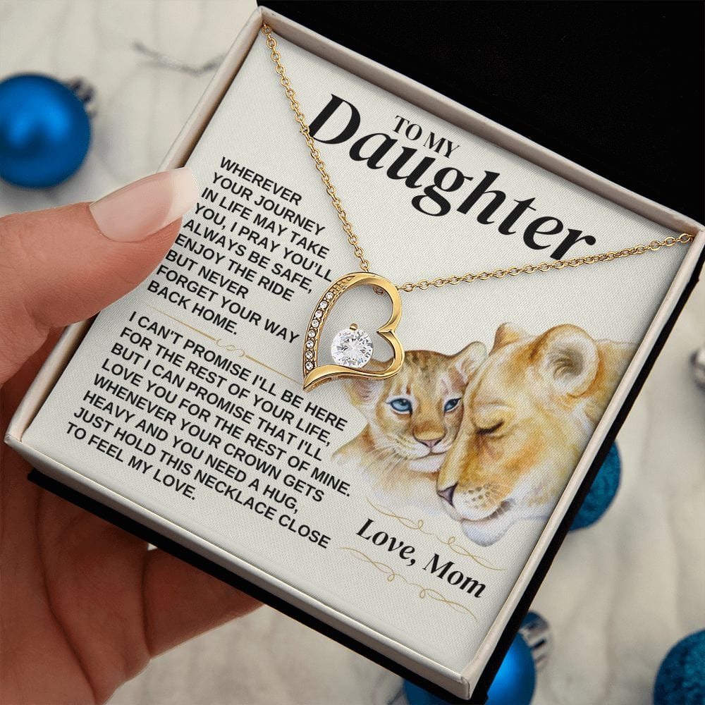 Jewelry To My Daughter - Love Dad - Necklace Gift Set - SS308V2