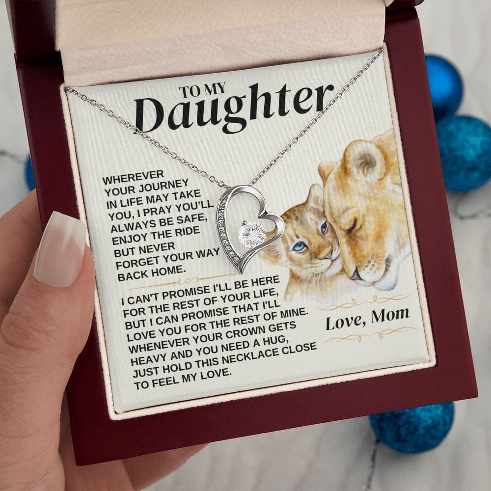 Jewelry To My Daughter - Love Dad - Necklace Gift Set - SS308V2