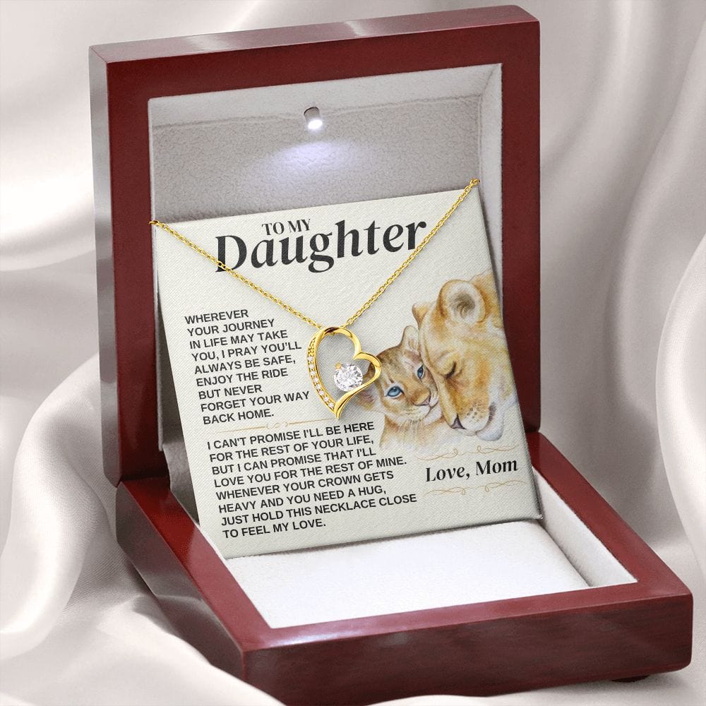 Jewelry To My Daughter - Love Dad - Necklace Gift Set - SS308V2