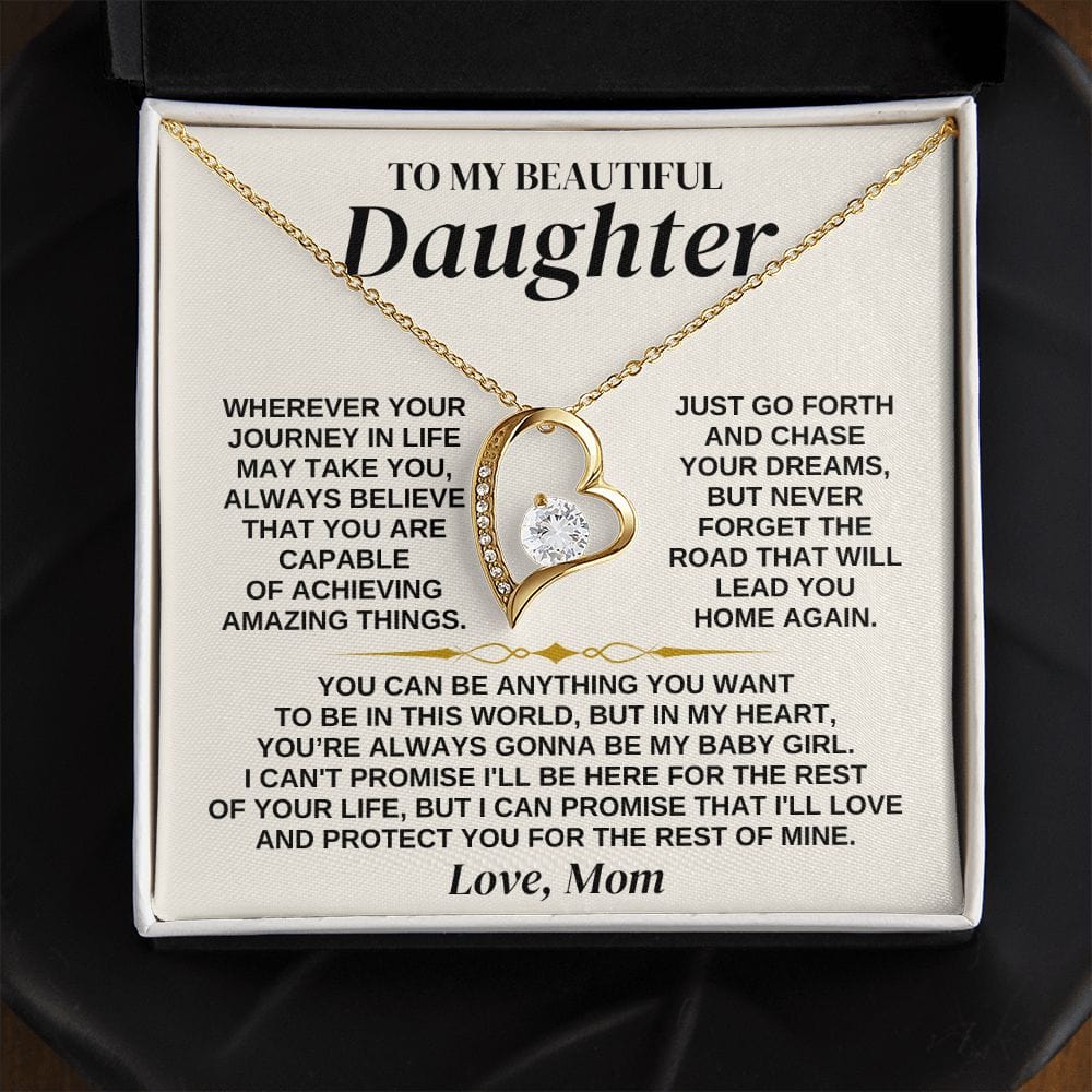 Jewelry To My Daughter - Love Dad - Necklace Gift Set - SS324