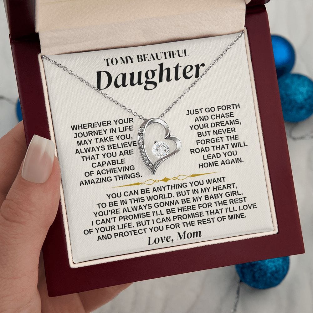 Jewelry To My Daughter - Love Dad - Necklace Gift Set - SS324