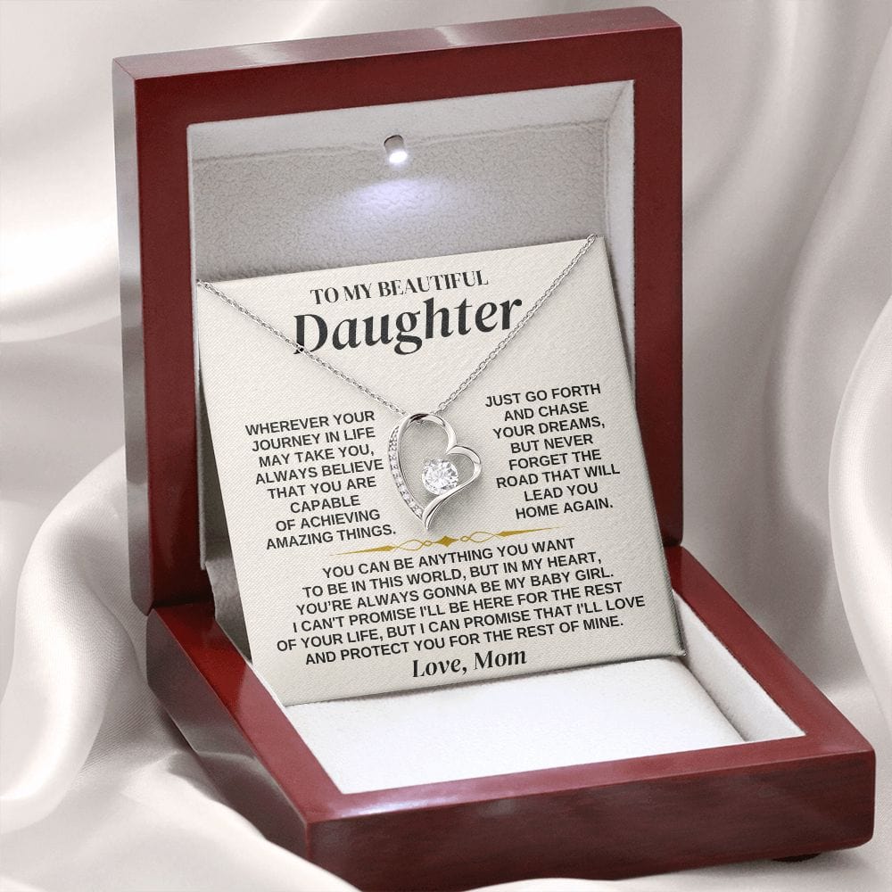 Jewelry To My Daughter - Love Dad - Necklace Gift Set - SS324