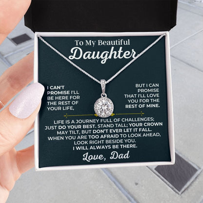 Jewelry To My Daughter - Love Dad - Rest Of Mine - Beautiful Gift Set - SS426D