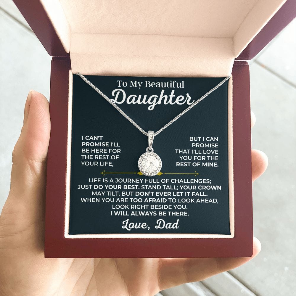 Jewelry To My Daughter - Love Dad - Rest Of Mine - Beautiful Gift Set - SS426D