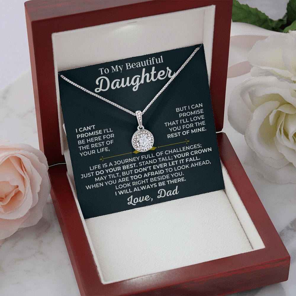 Jewelry To My Daughter - Love Dad - Rest Of Mine - Beautiful Gift Set - SS426D