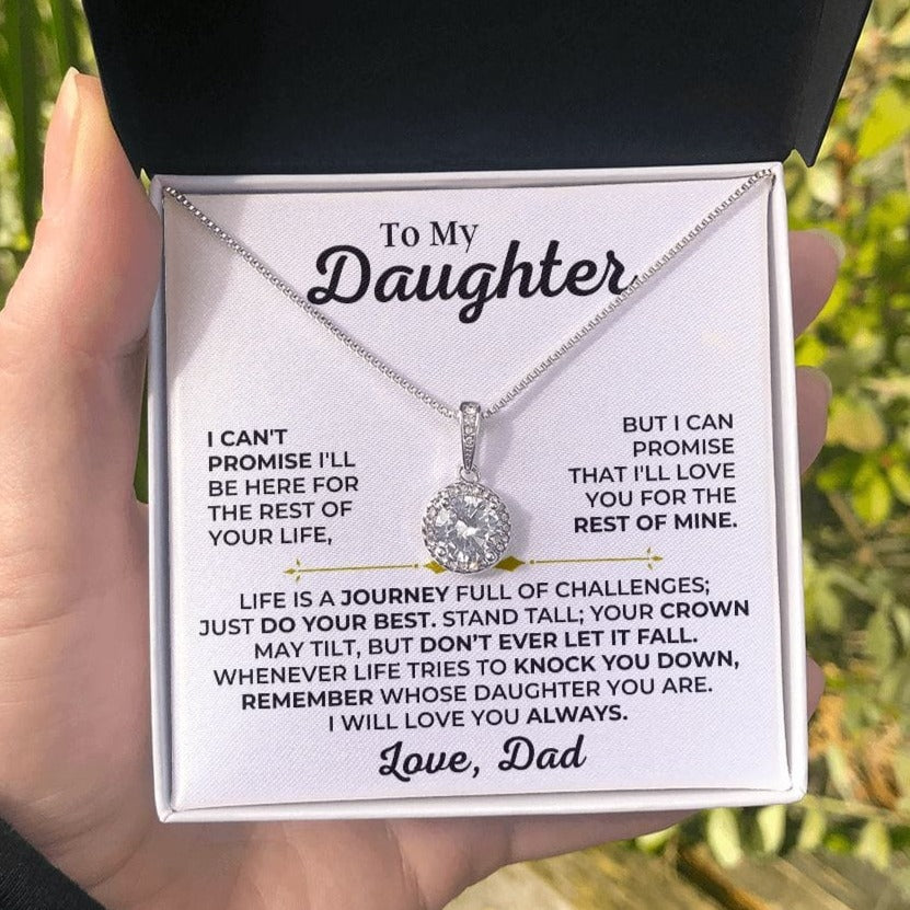 Jewelry To My Daughter - Love Dad - Rest Of Mine - Beautiful Gift Set - SS433D