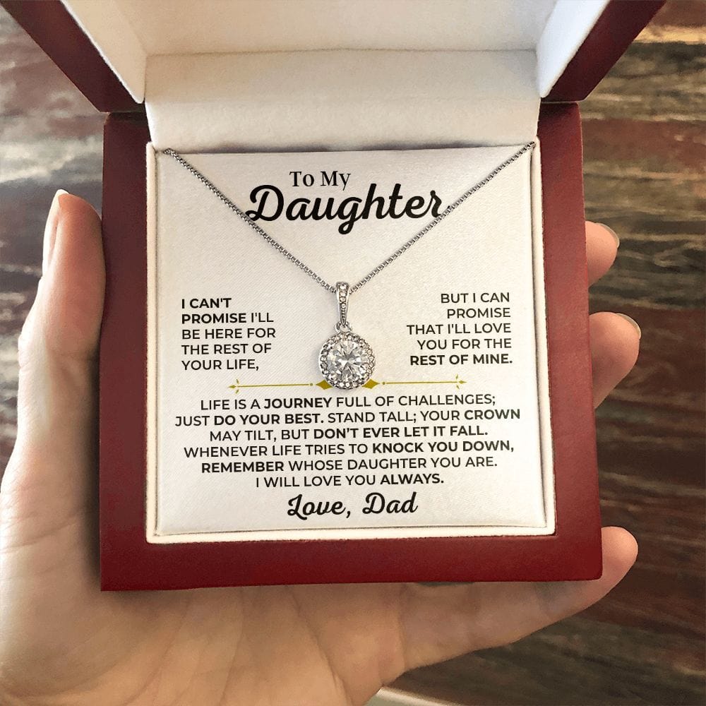 Jewelry To My Daughter - Love Dad - Rest Of Mine - Beautiful Gift Set - SS433D