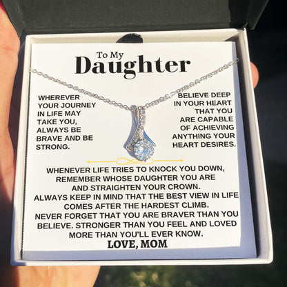 Jewelry To My Daughter - Love, Mom - Beautiful Gift Set - SS158
