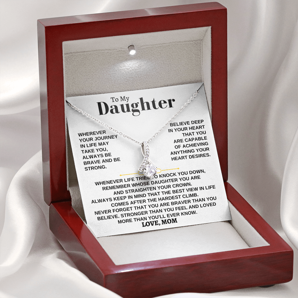 Jewelry To My Daughter - Love, Mom - Beautiful Gift Set - SS158