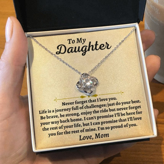 Jewelry To My Daughter - Love, Mom - Beautiful Gift Set - SS447