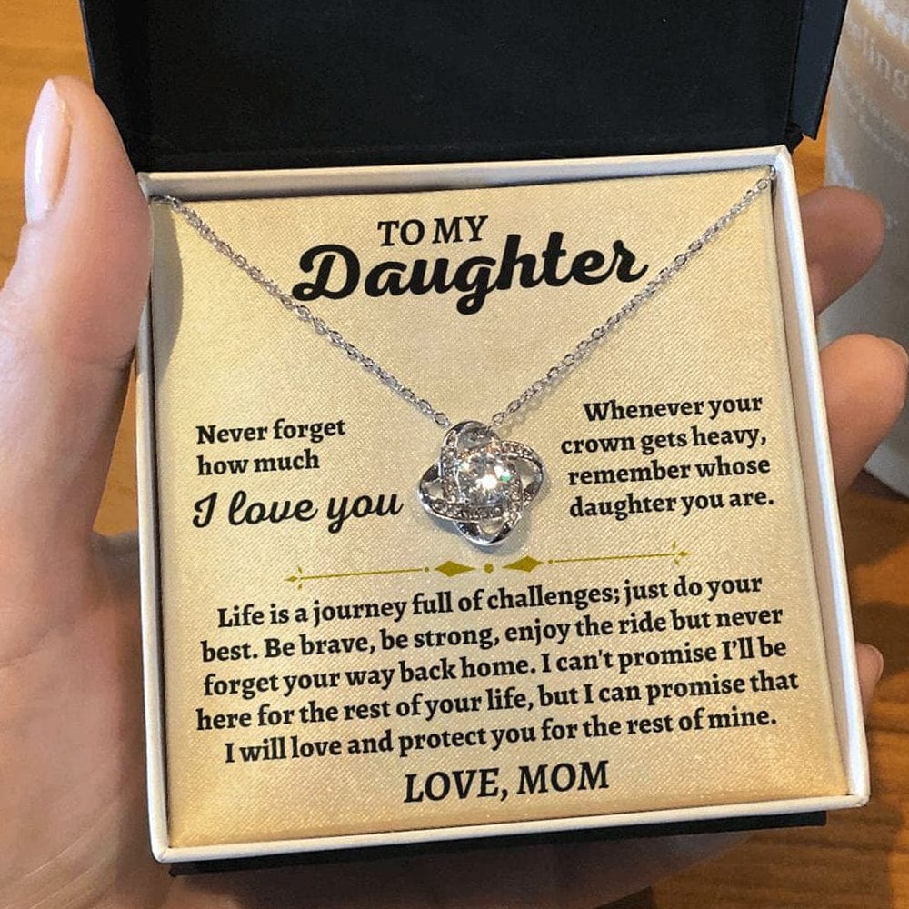 Jewelry To My Daughter - Love, Mom - Beautiful Gift Set - SS451M