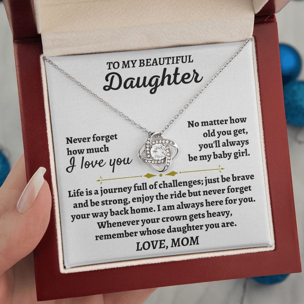 Jewelry To My Daughter - Love, Mom - Beautiful Gift Set - SS455