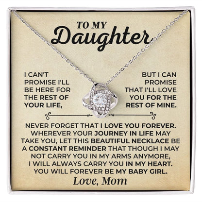 Jewelry To My Daughter - Love Mom - Beautiful Gift Set - SS460