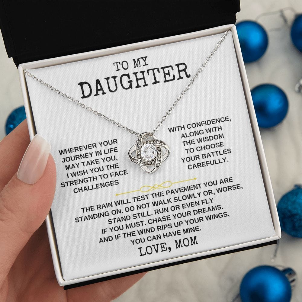 Jewelry To My Daughter - Love Mom - Meaningful Gift Set - SS379